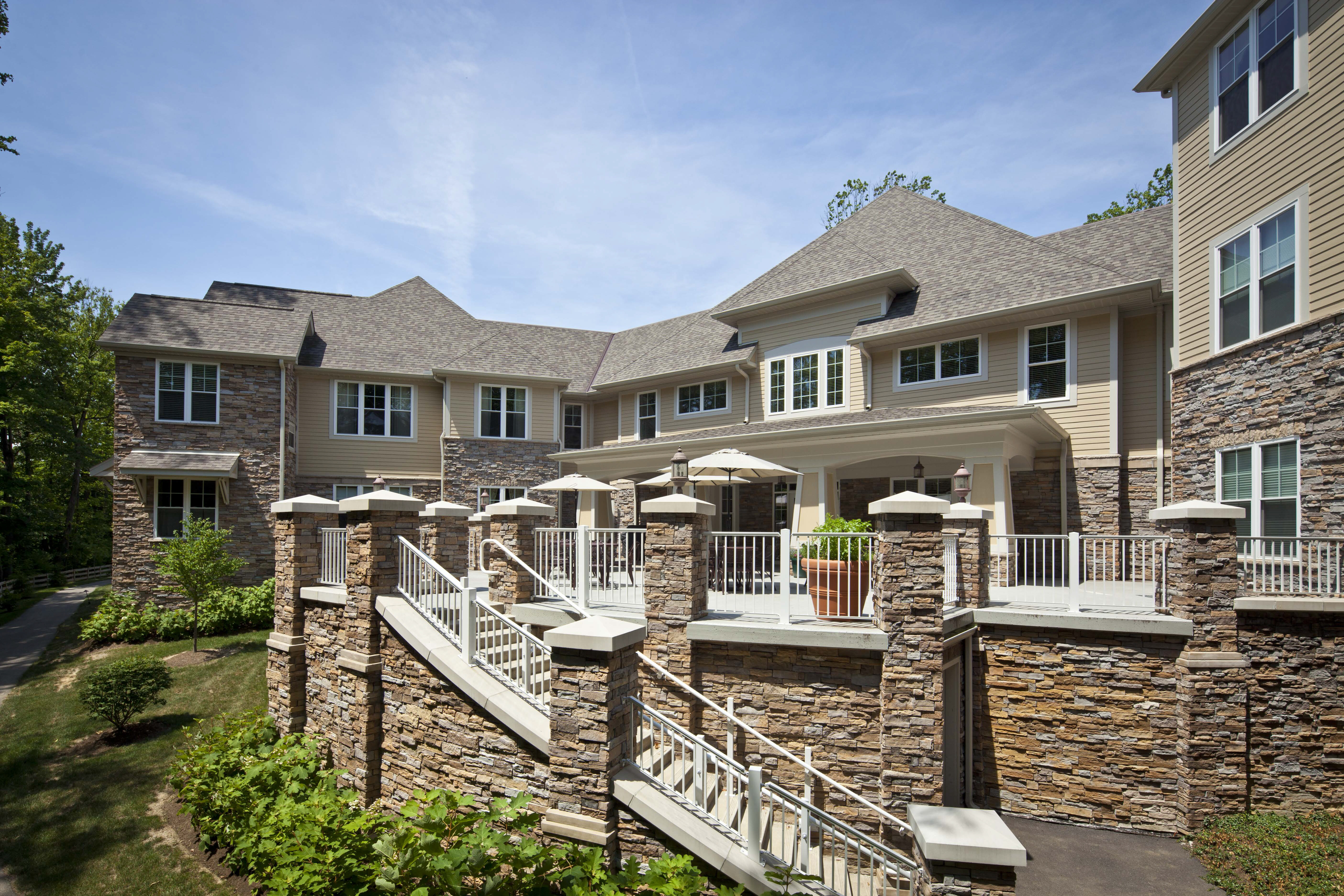 Brownstones at Grace Woods patio