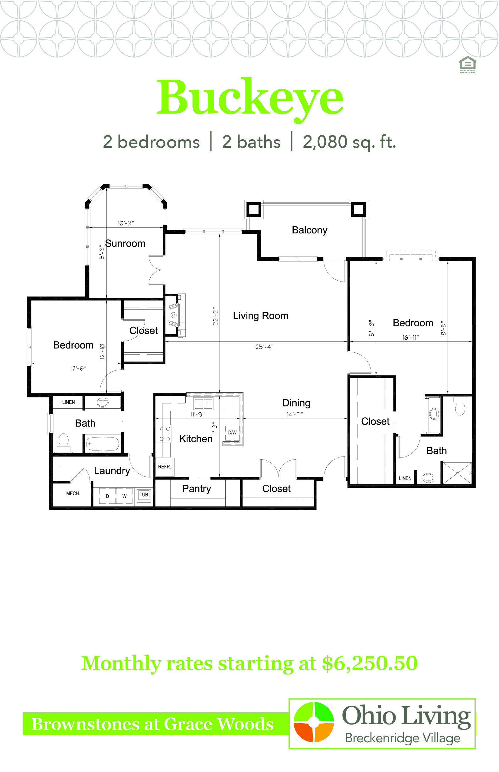OLBV Brownstones at Grace Woods Floor Plans with Price Buckeye
