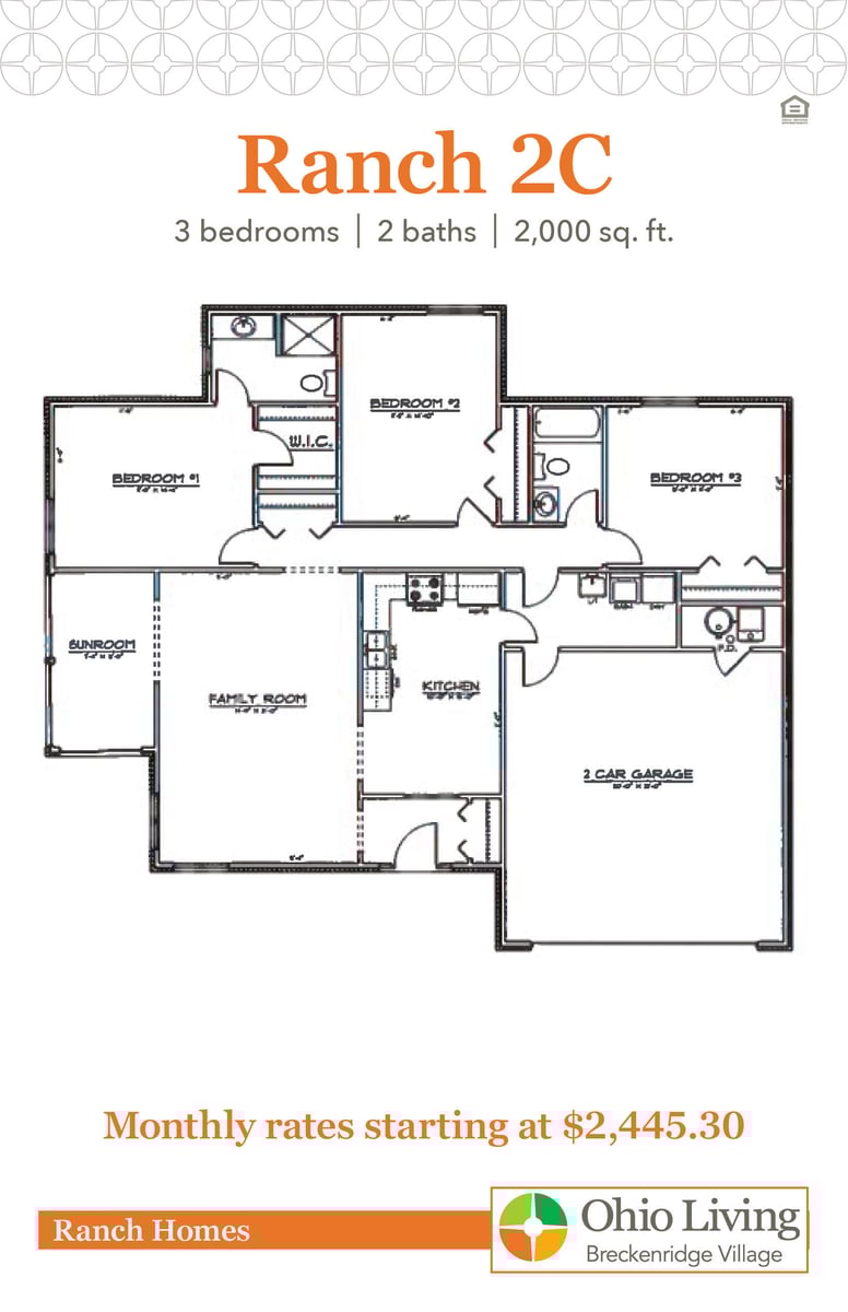 OLBV Ranch Floor Plans with Price 2C