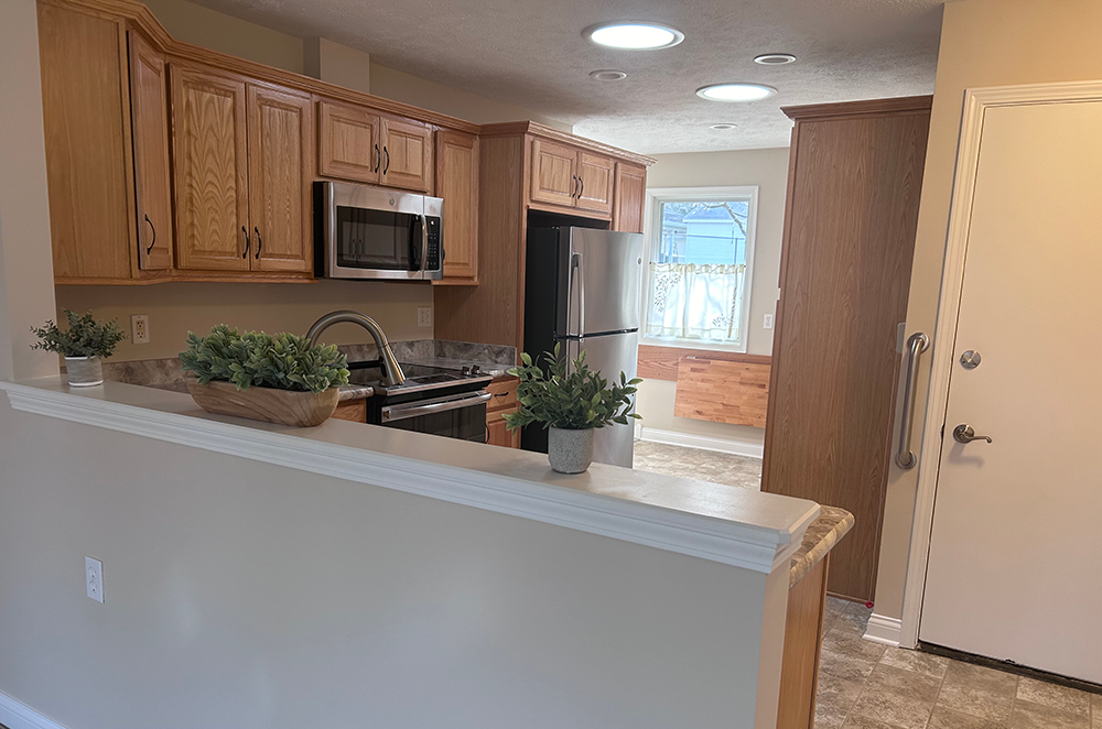 Ranch Home kitchen