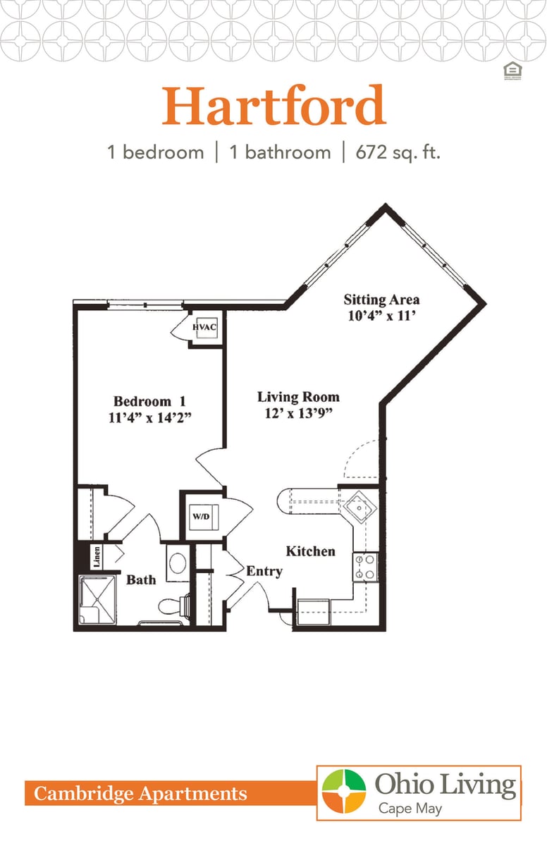 OLCM Apartment Floor Plan Hartford