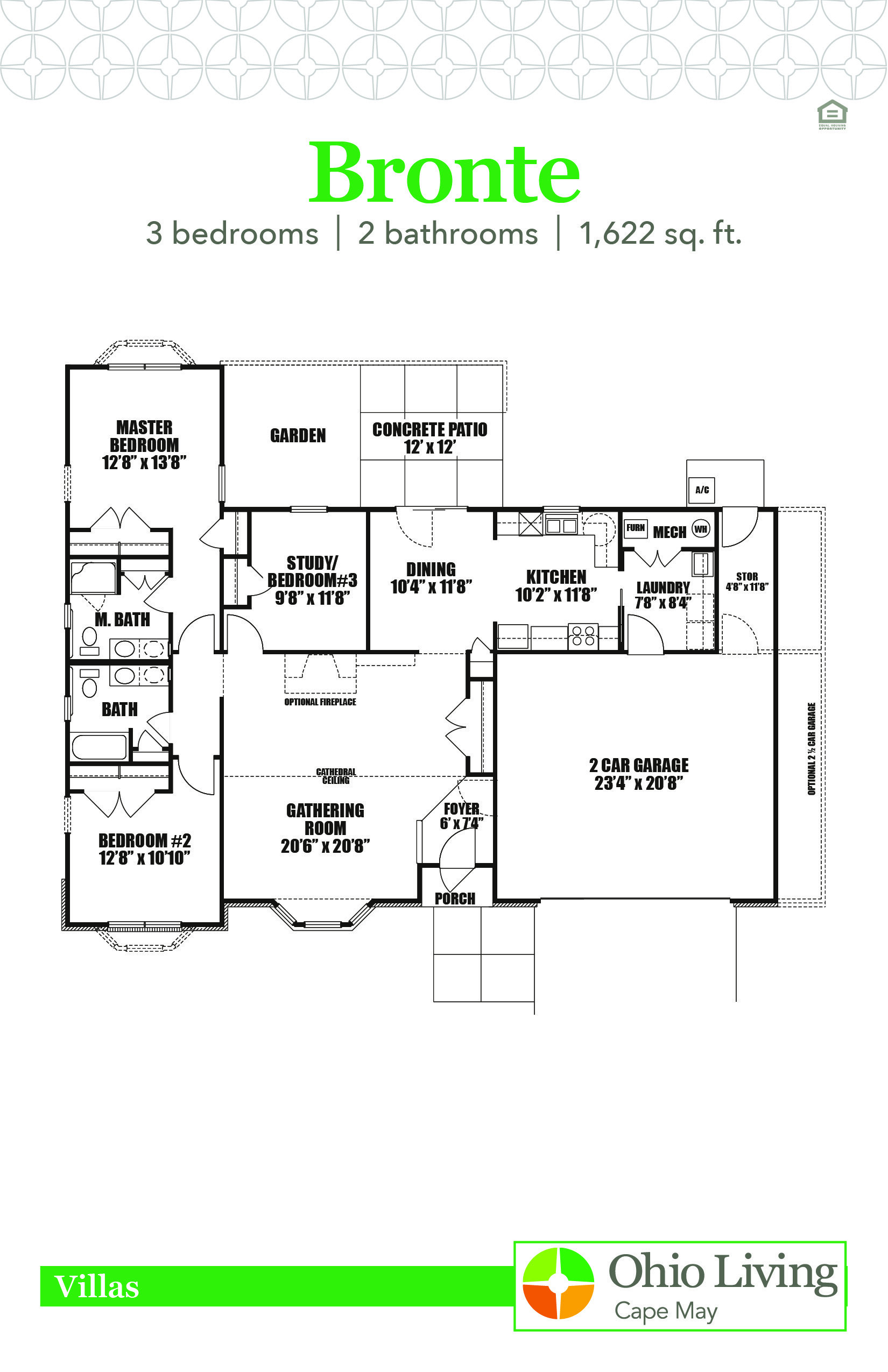 OLCM Villa Floor Plan Bronte