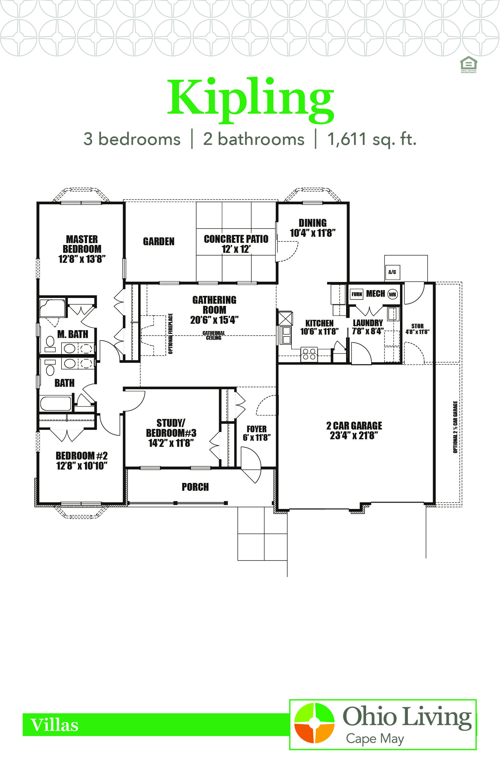OLCM Villa Floor Plan Kipling-1