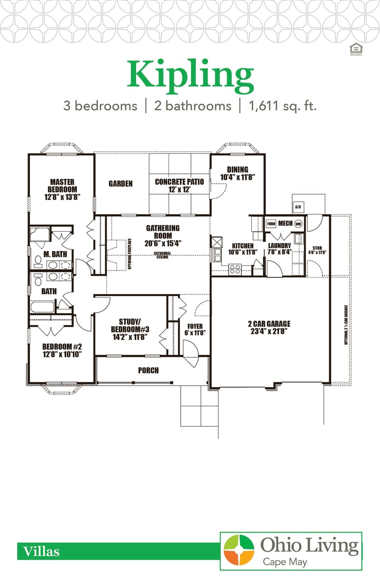 OLCM Villa Floor Plan Kipling-1