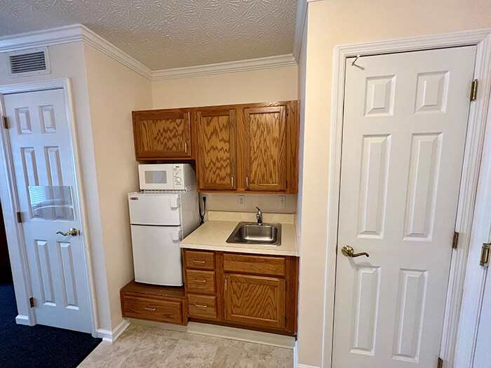 Ohio Living Cape May assisted living kitchenette