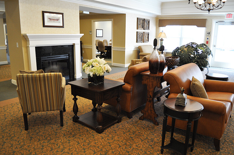 Skilled nursing lounge