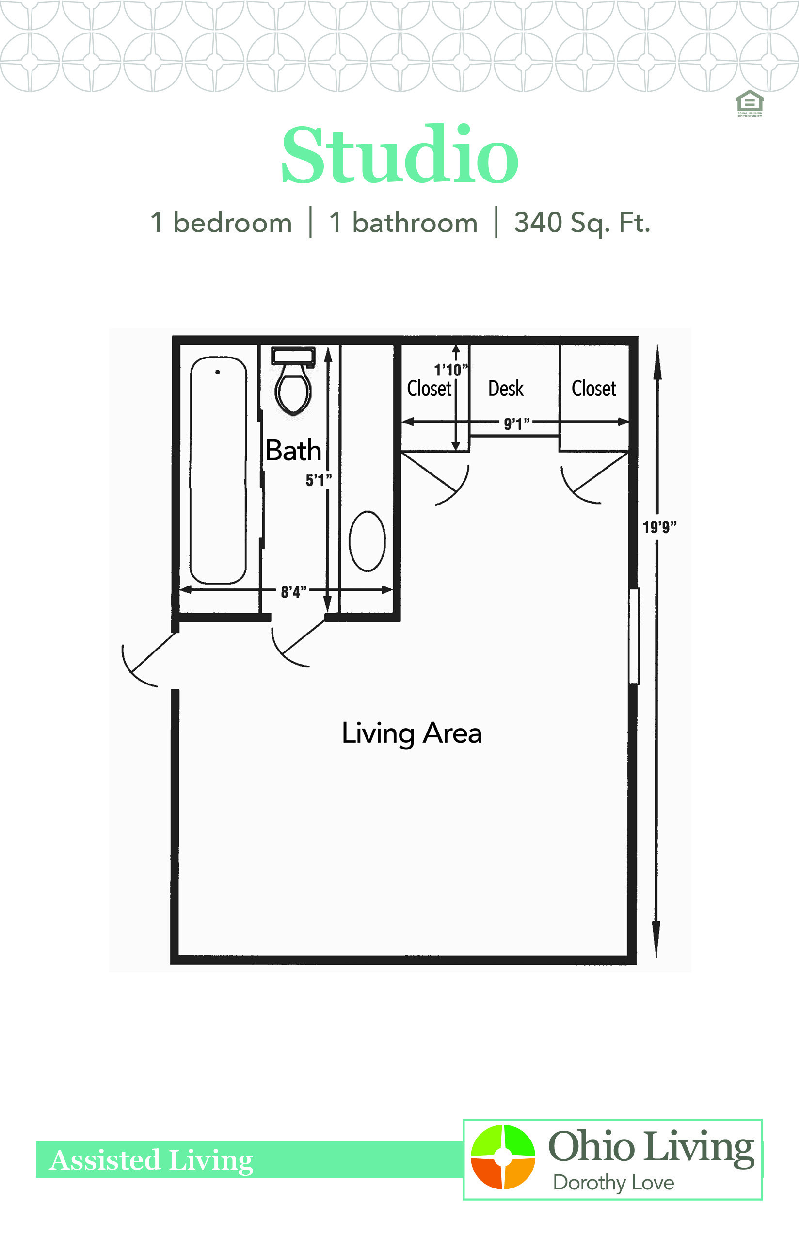 OLDL Assisted Living Floor Plan
