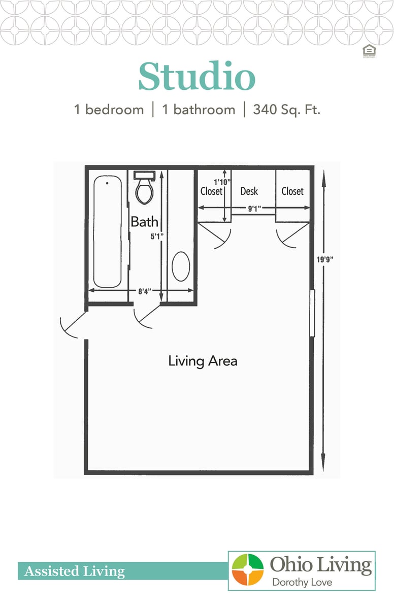 OLDL Assisted Living Floor Plan