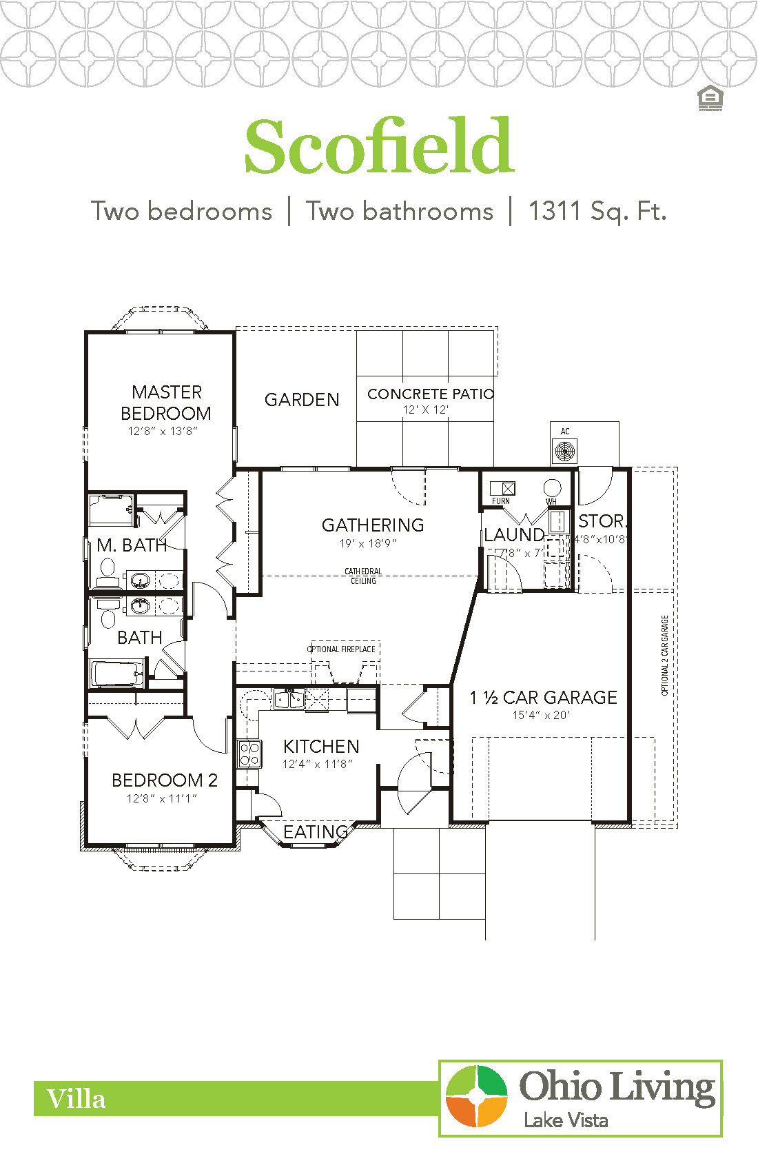 OLLV Villa Floor Plan Scofield