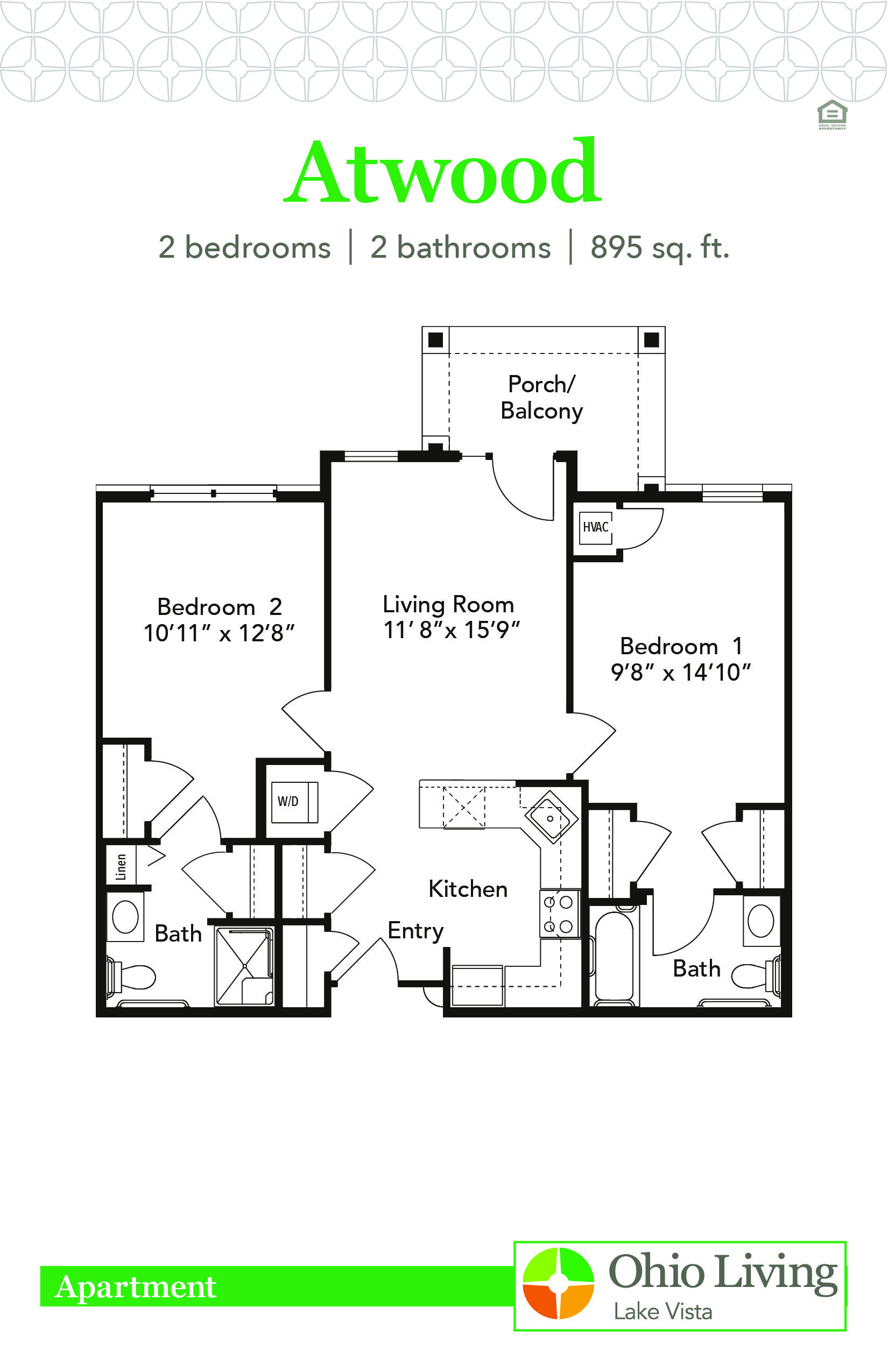 OLLV Apartment Floor Plan Atwood