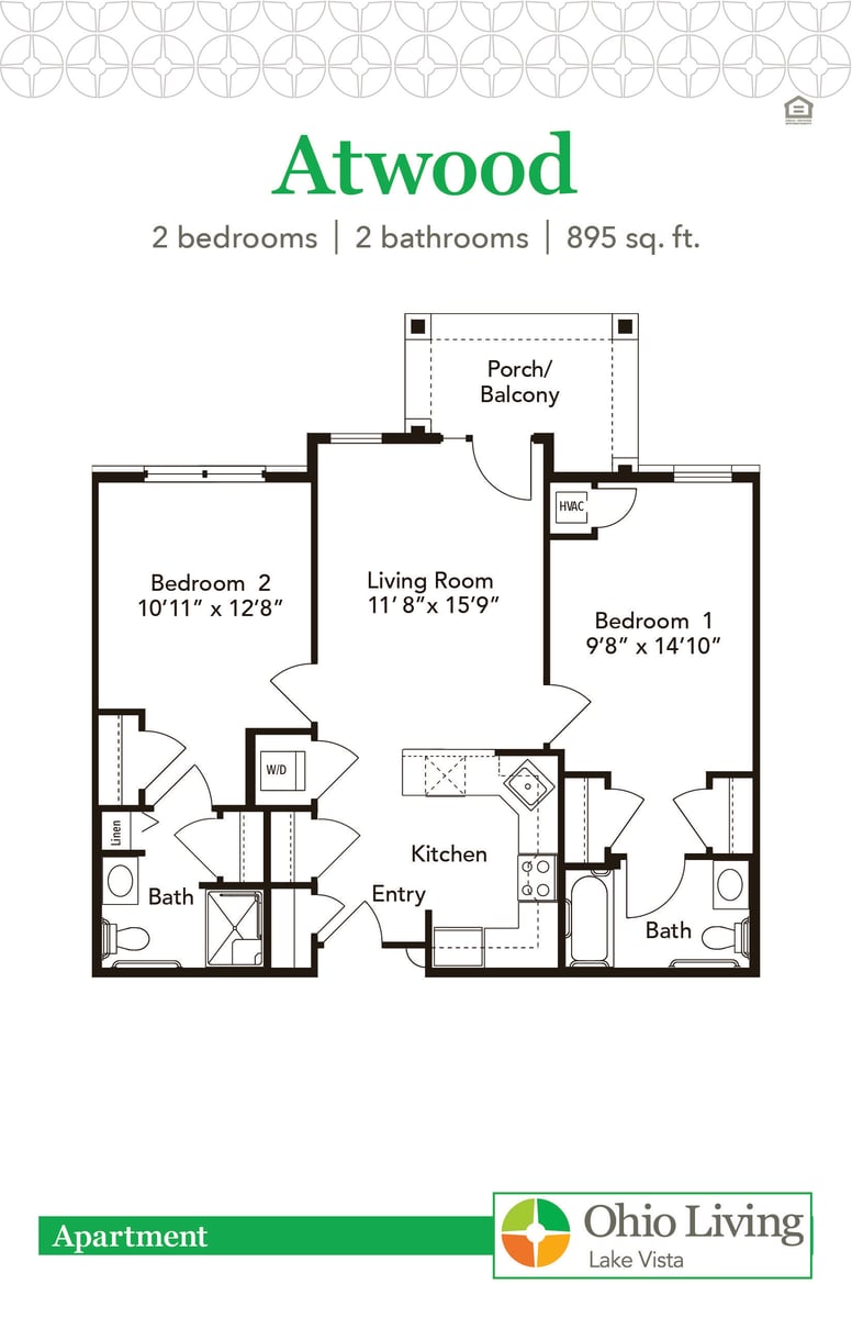 OLLV Apartment Floor Plan Atwood