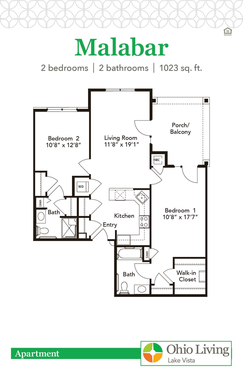 OLLV Apartment Floor Plan Malabar