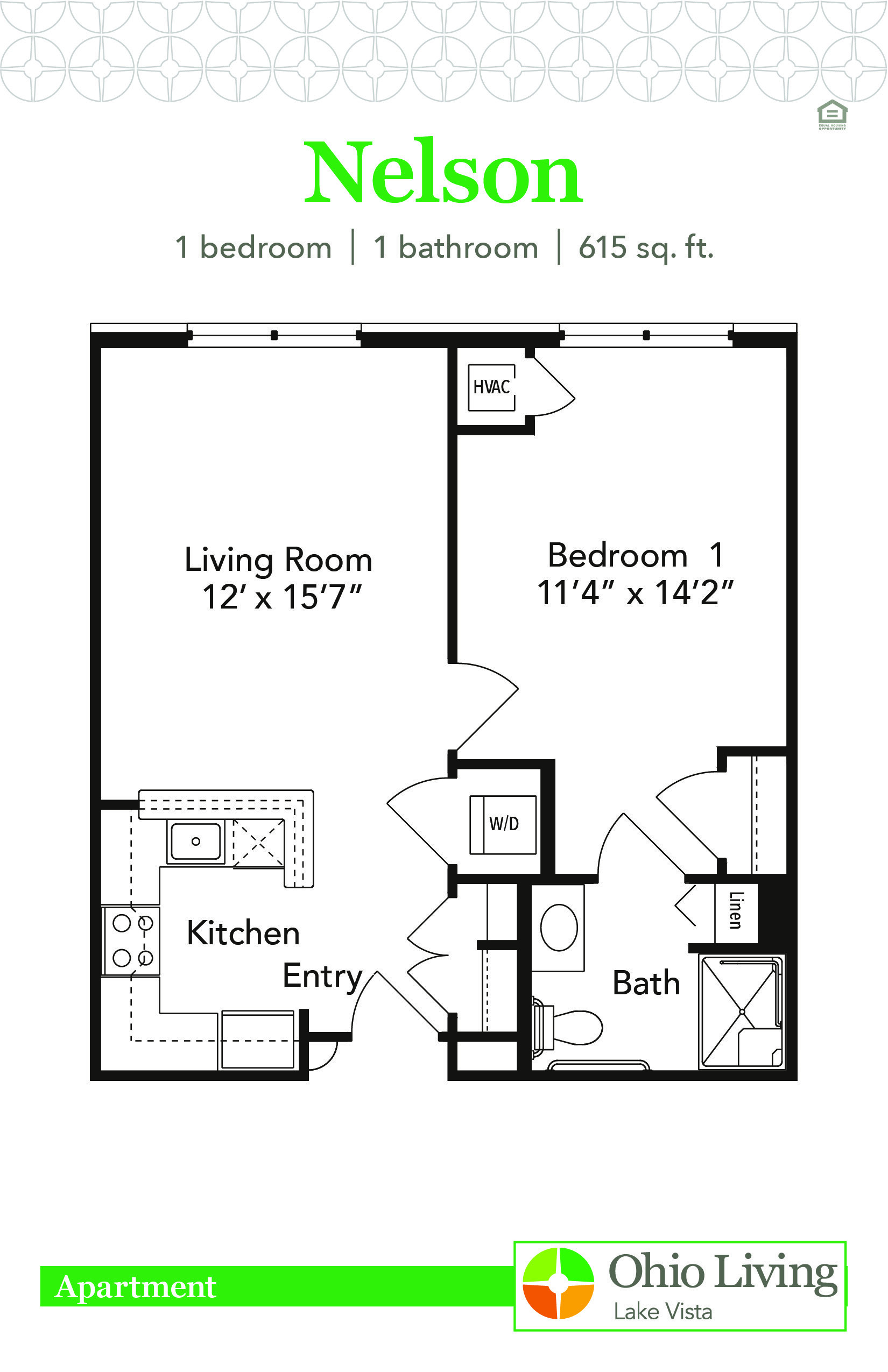 OLLV Apartment Floor Plan Nelson