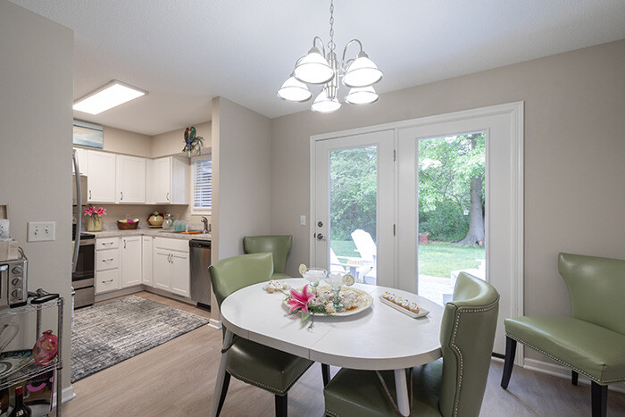 Villa Kitchen and Dining Area