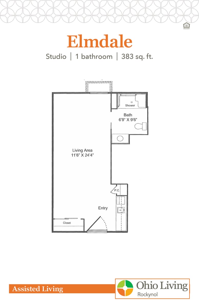 OLRN Assisted Living Floor Plan Elmdale