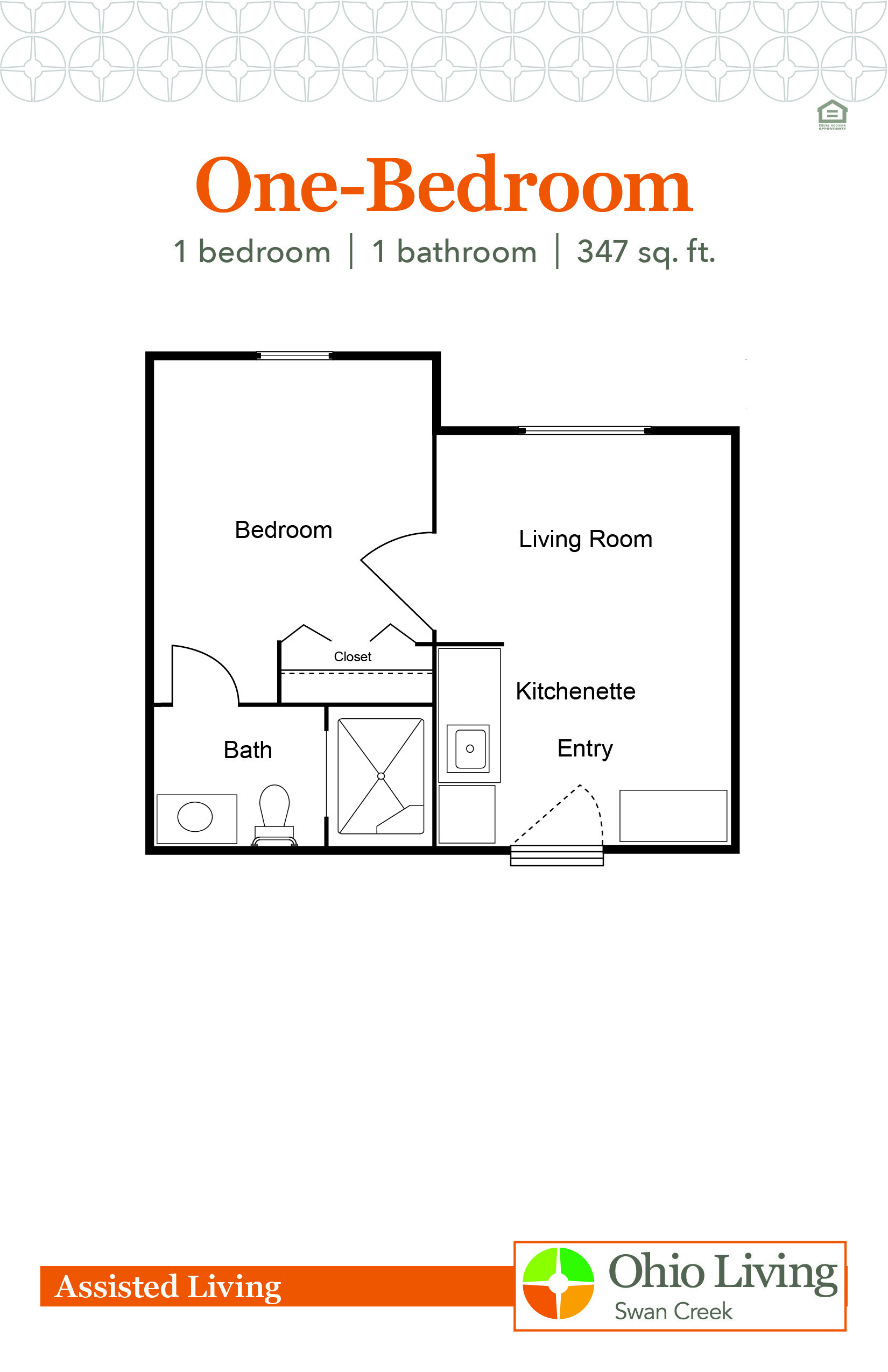 OLSC AL Floor Plan 1BR