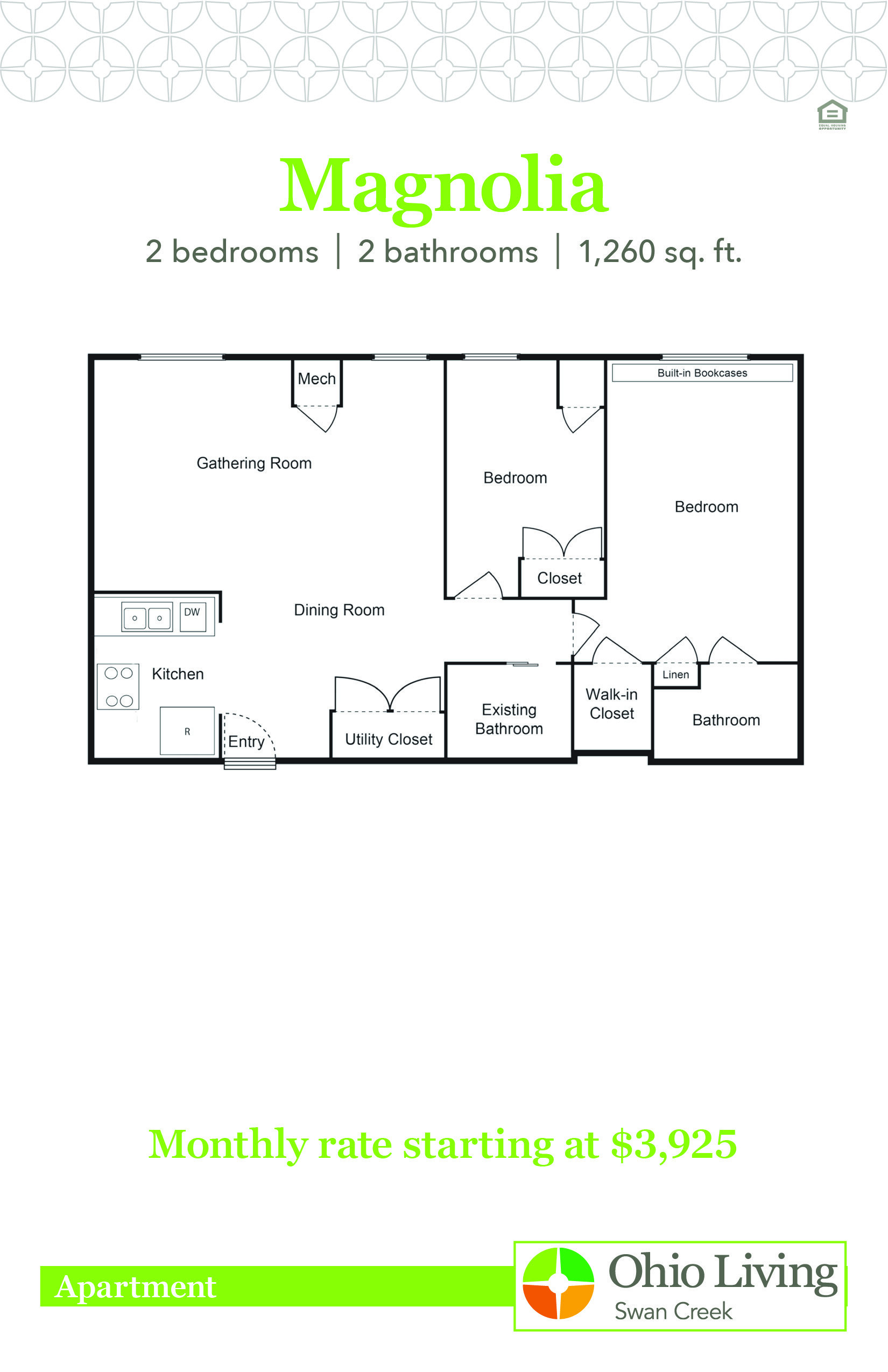 OLSC Apt Floor Plans with Price Magnolia