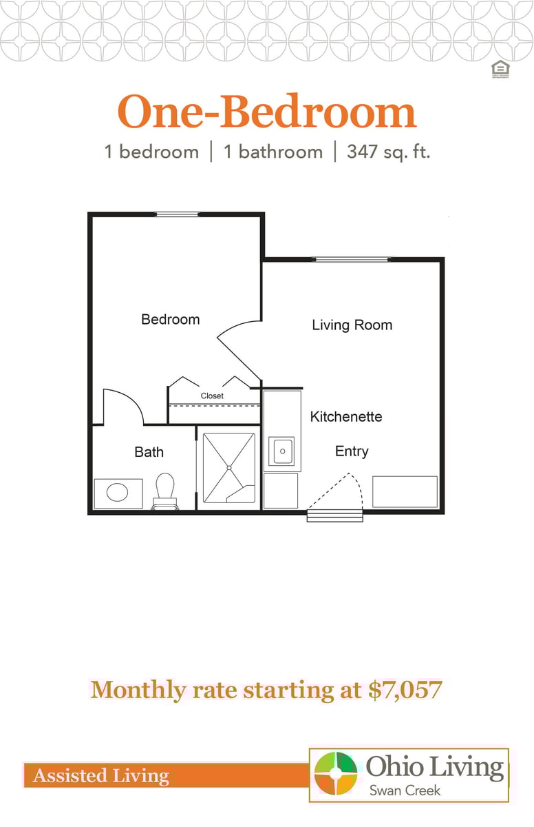 OLSC AL Floor Plans with Price 1BR