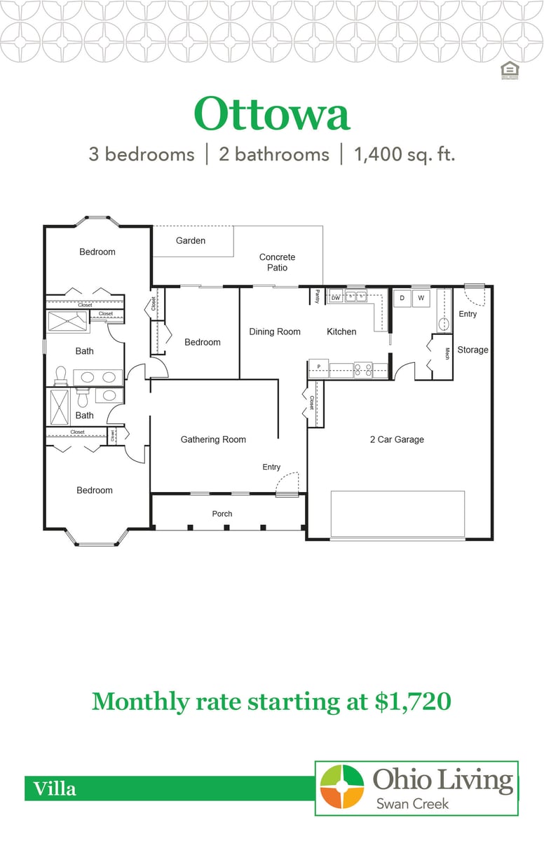 OLSC Villa Floor Plans with Price Ottowa