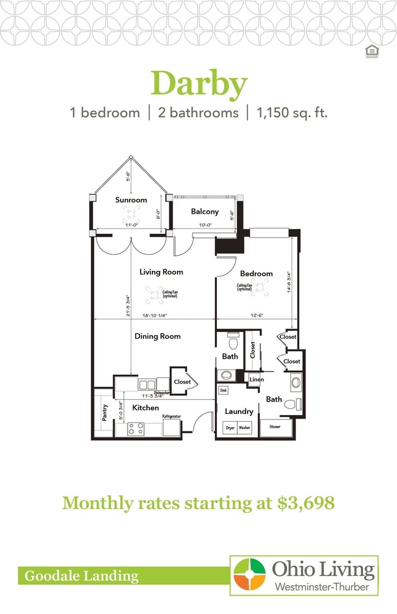 OLWT GL Floor Plans with Price Darby