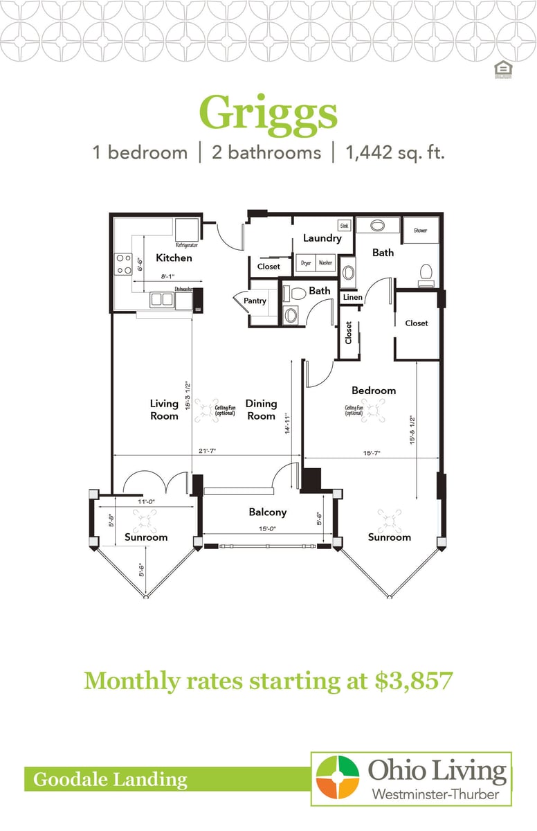 OLWT GL Floor Plans with Price Griggs