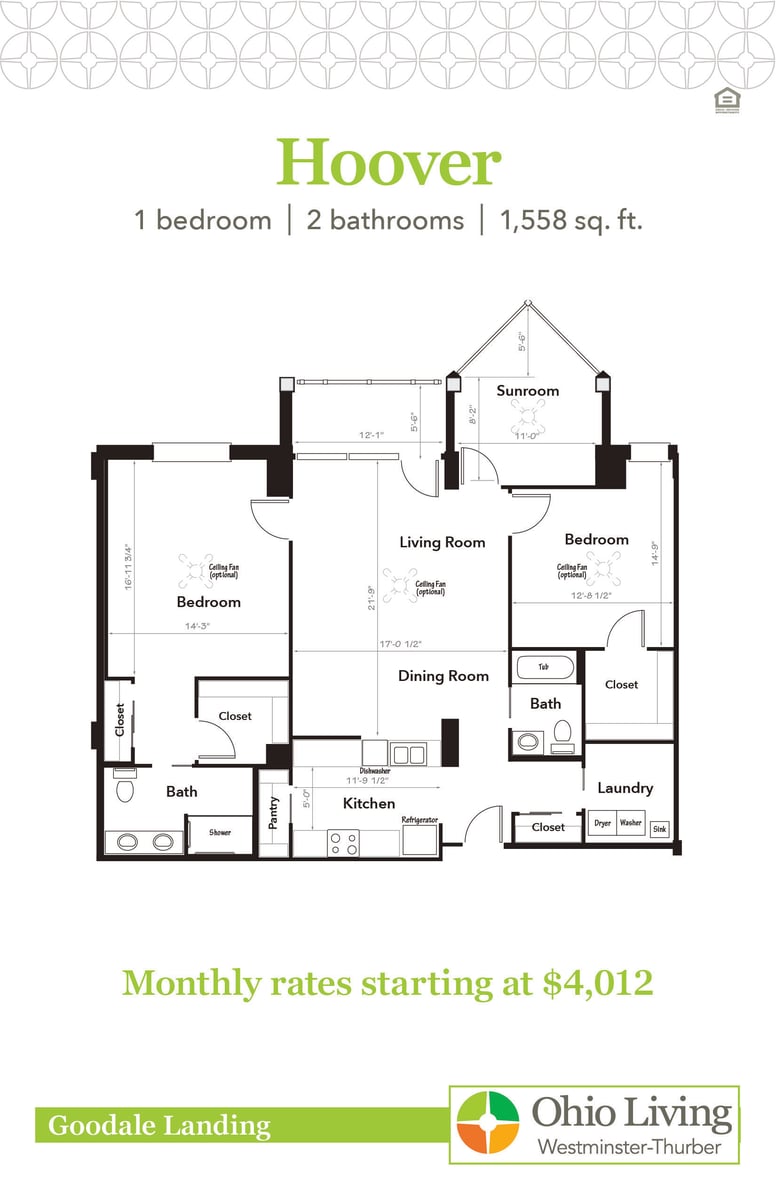 OLWT GL Floor Plans with Price Hoover