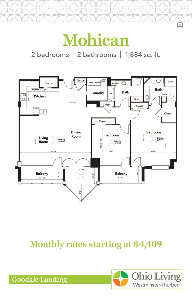 OLWT GL Floor Plans with Price Mohican