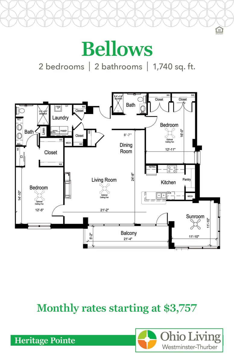 OLWT HP Floor Plans with Price Bellows