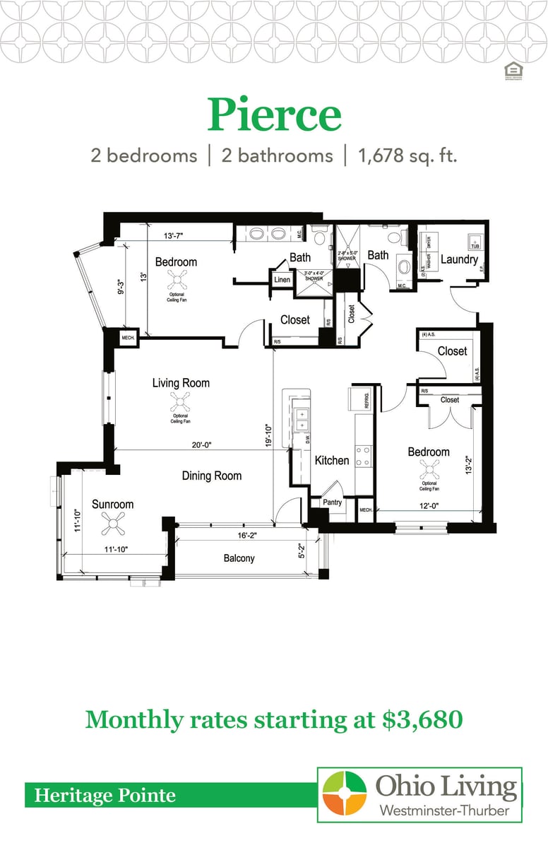 OLWT HP Floor Plans with Price Pierce