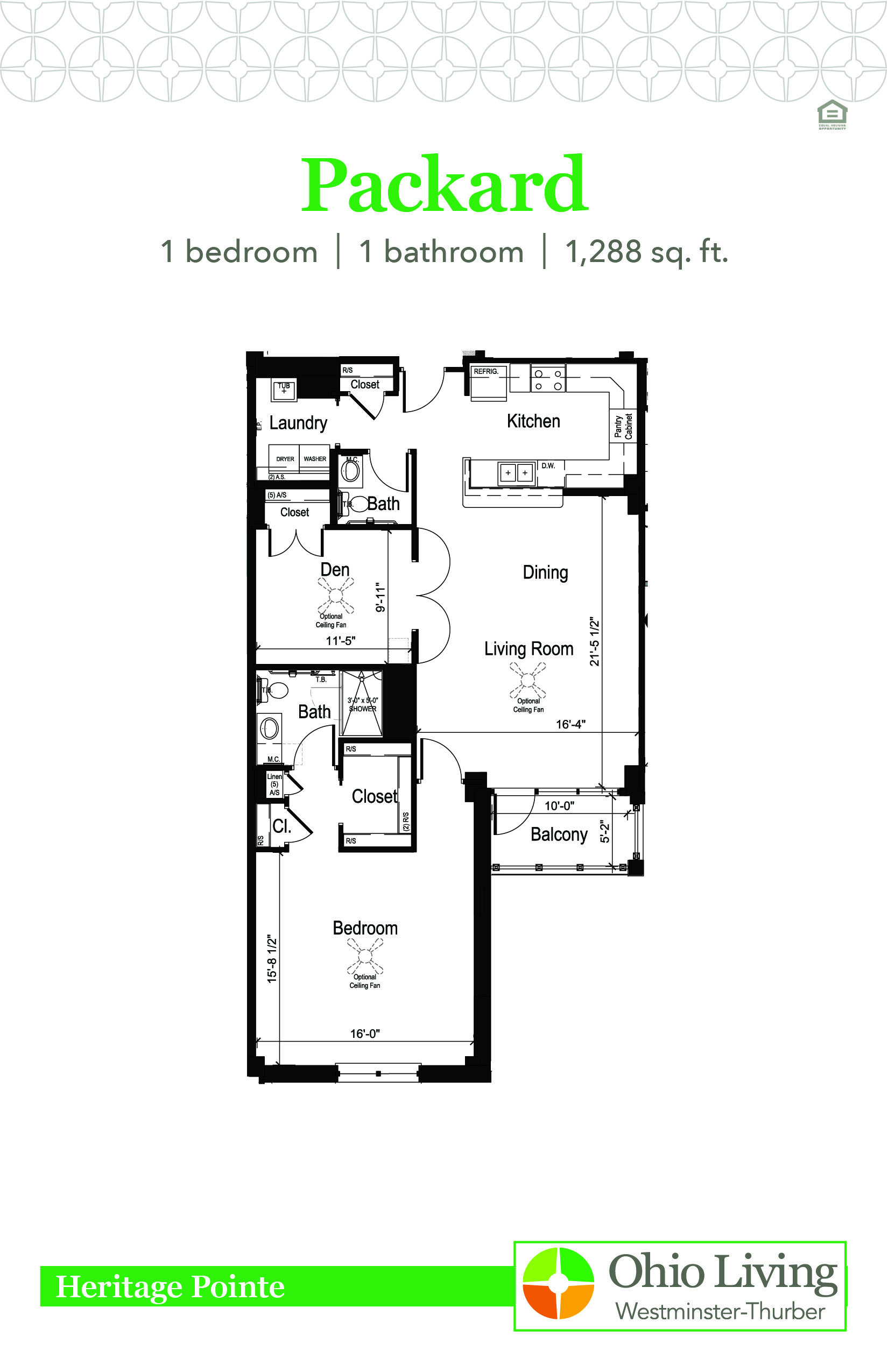 OLWT HP Floor Plan Packard