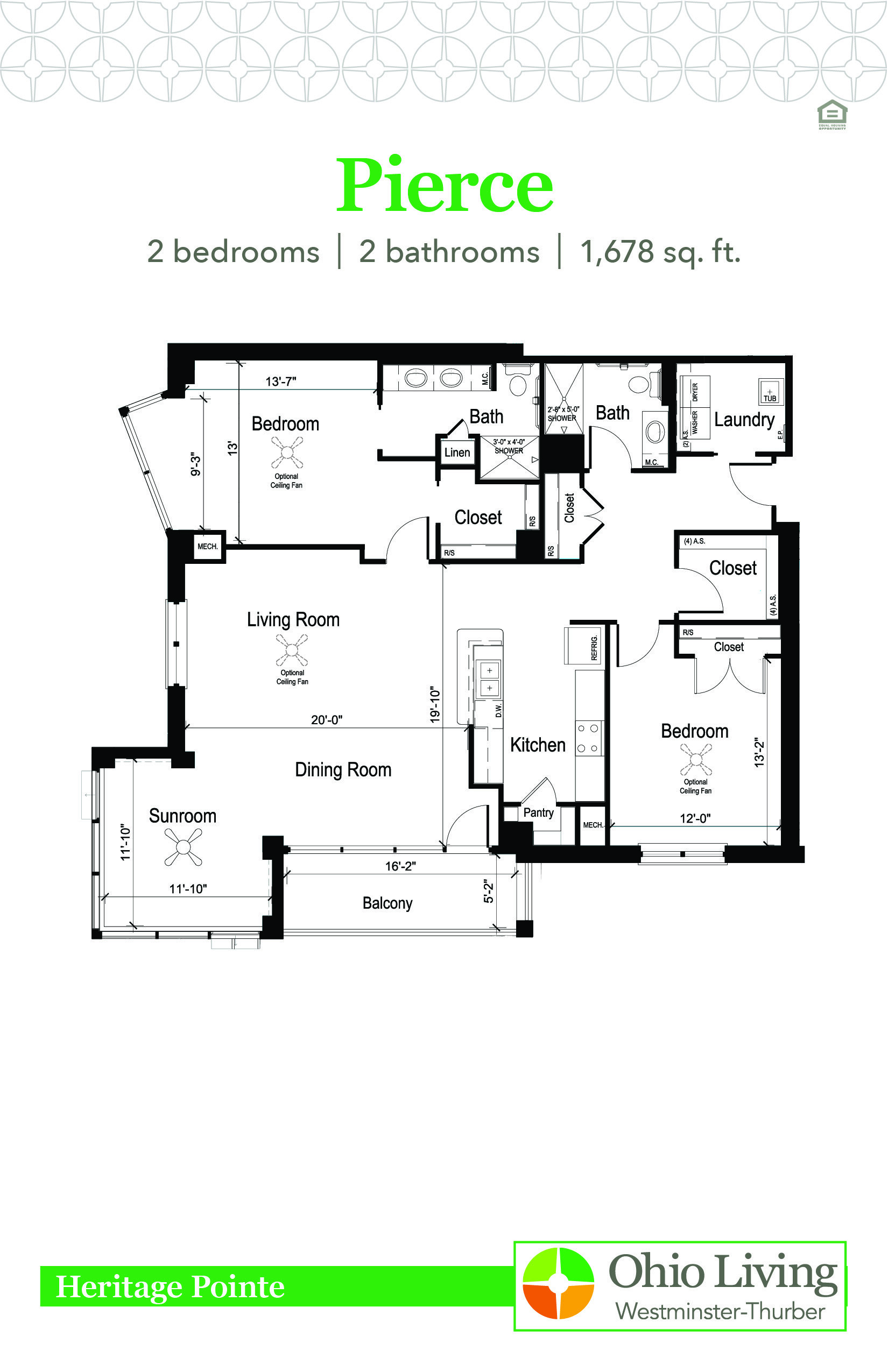 OLWT HP Floor Plan Pierce
