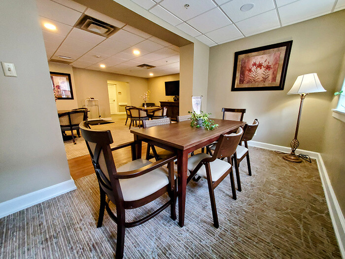The Sarah Moore Home Sitting and Recreation Area
