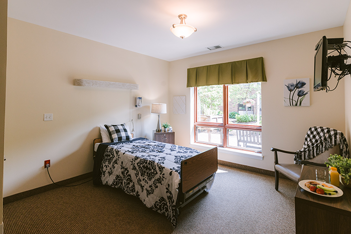Long-term care private room