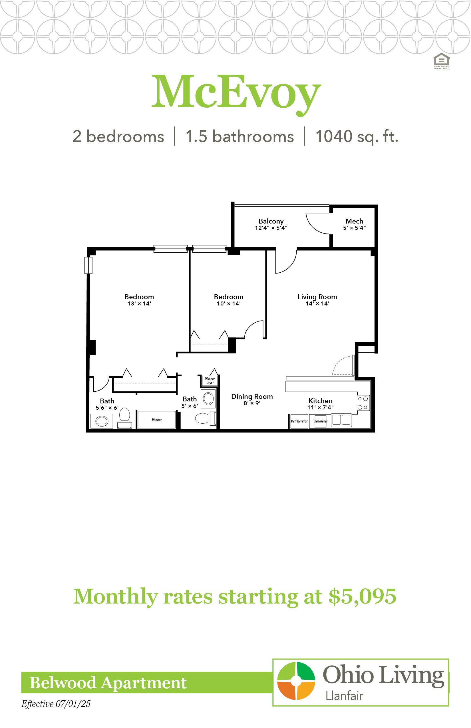OLLF Belwood Apartment Floor Plans with Price McEvoy
