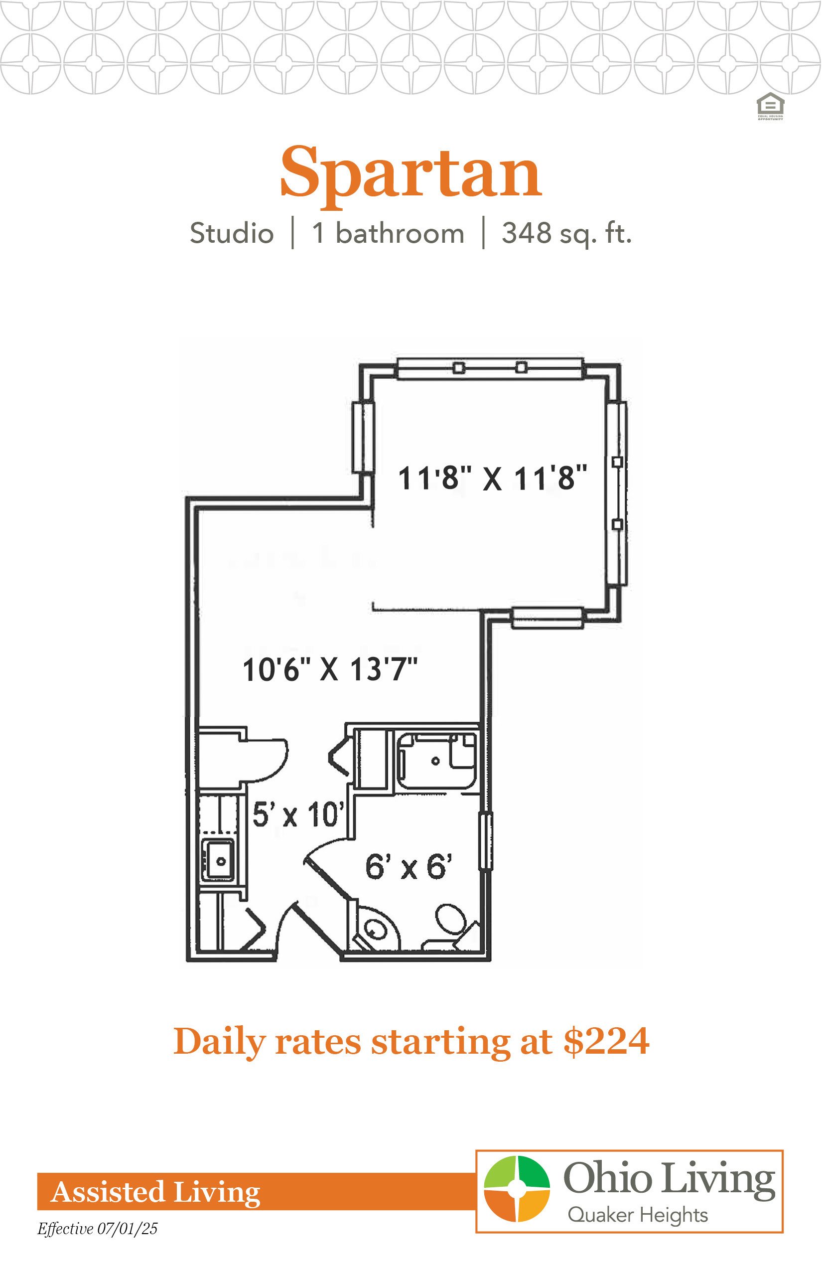 OLQH Assisted Living Floor Plans with Price Spartan