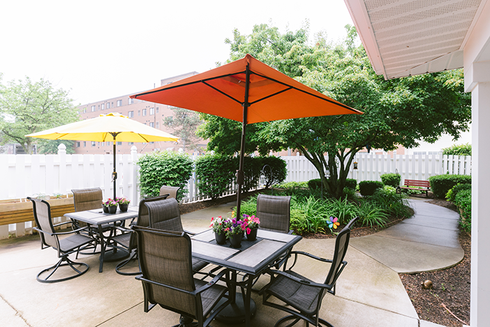Memory Care Courtyard