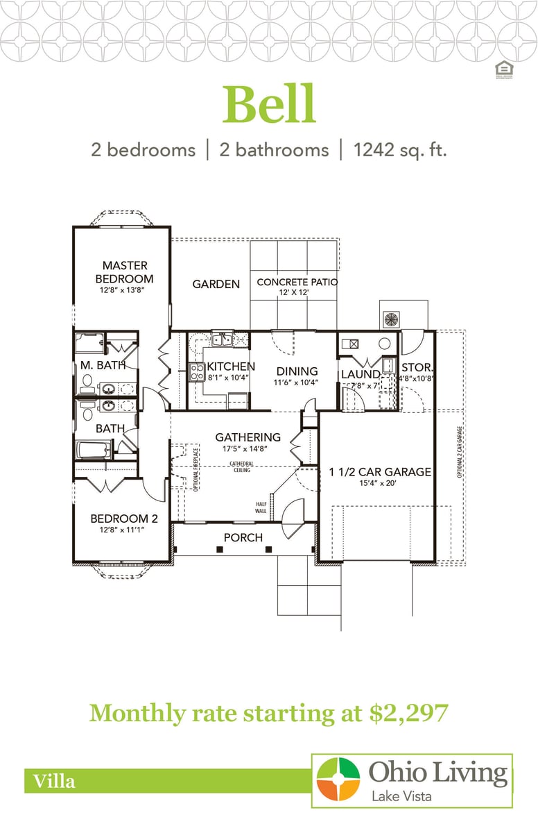 OLLV Villa Floor Plan with Price Bell-1