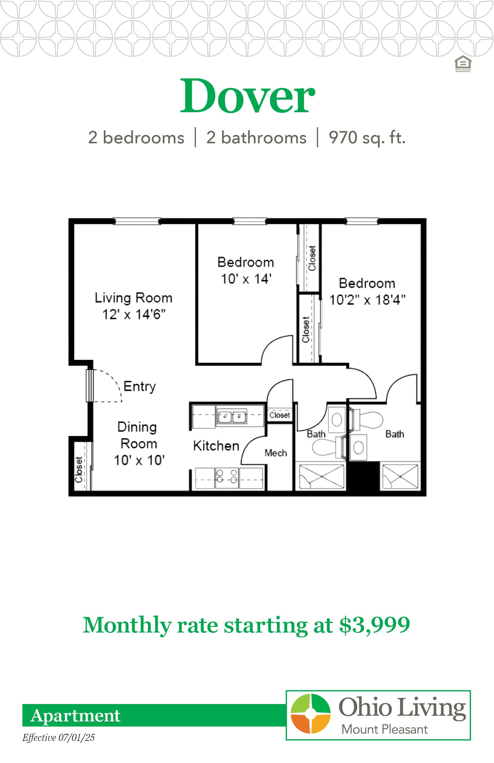 OLMP Apartment Floor Plans with Price Dover-2