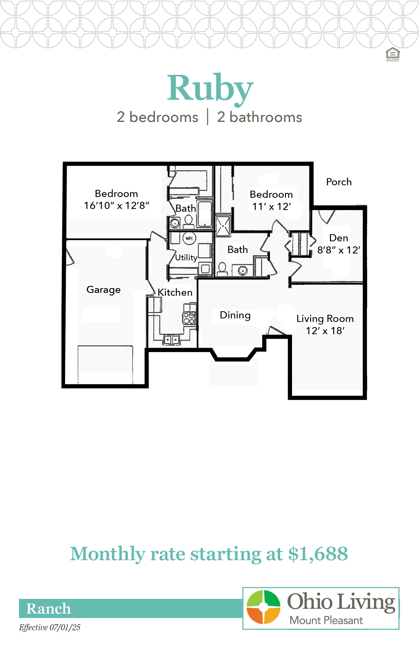 OLMP Ranch Floor Plans with Prices Ruby