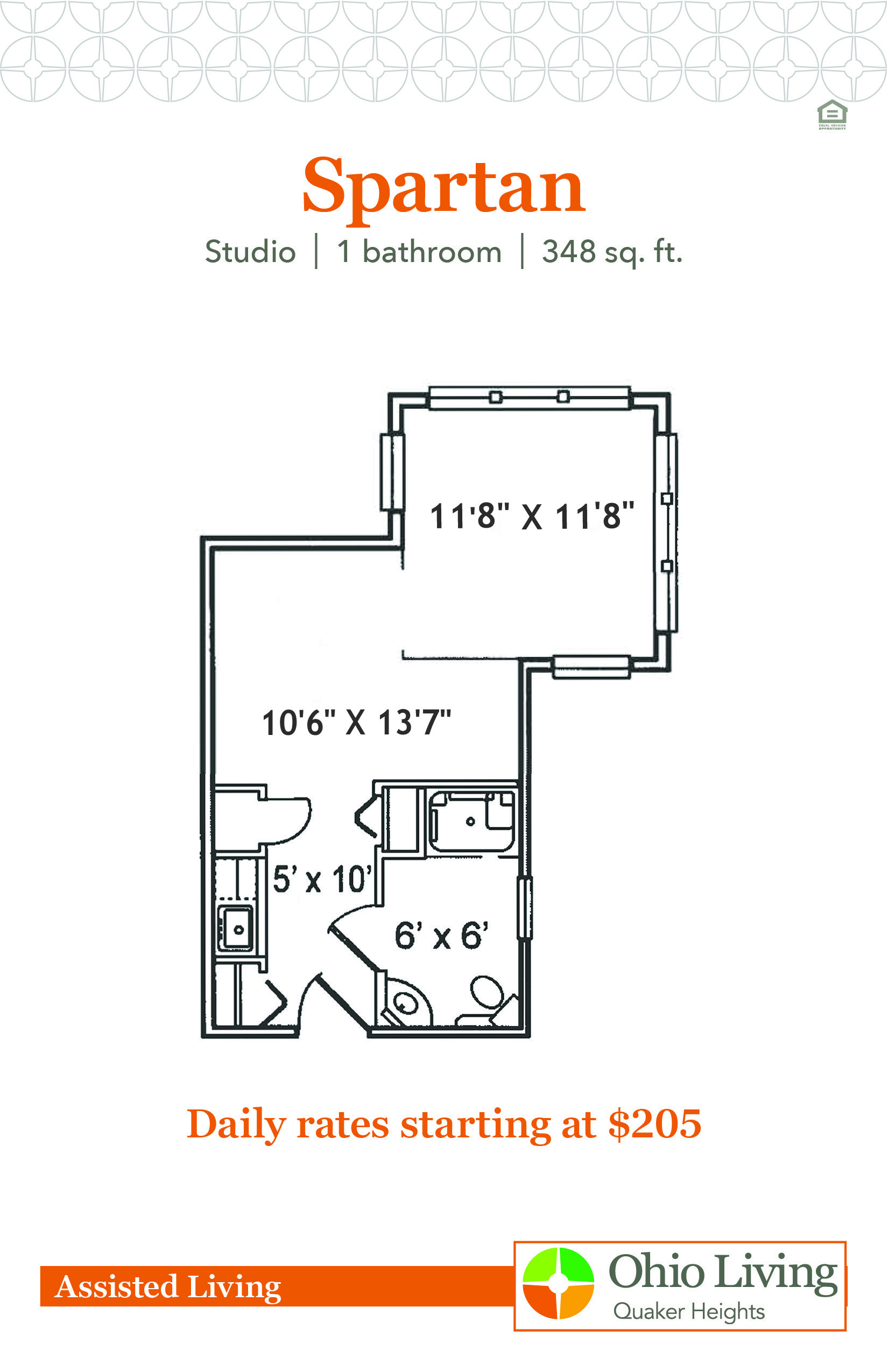 OLQH Assisted Living Floor Plans with Price Spartan