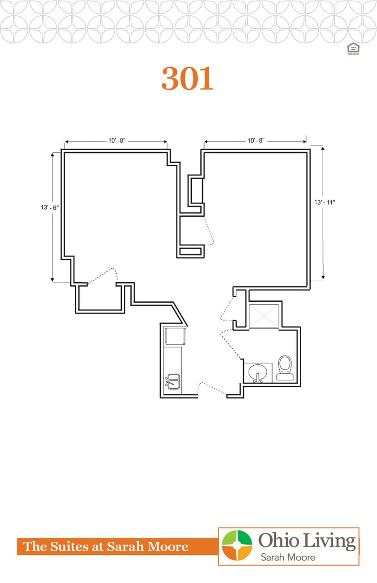 OLSM Suites Floor Plan 301