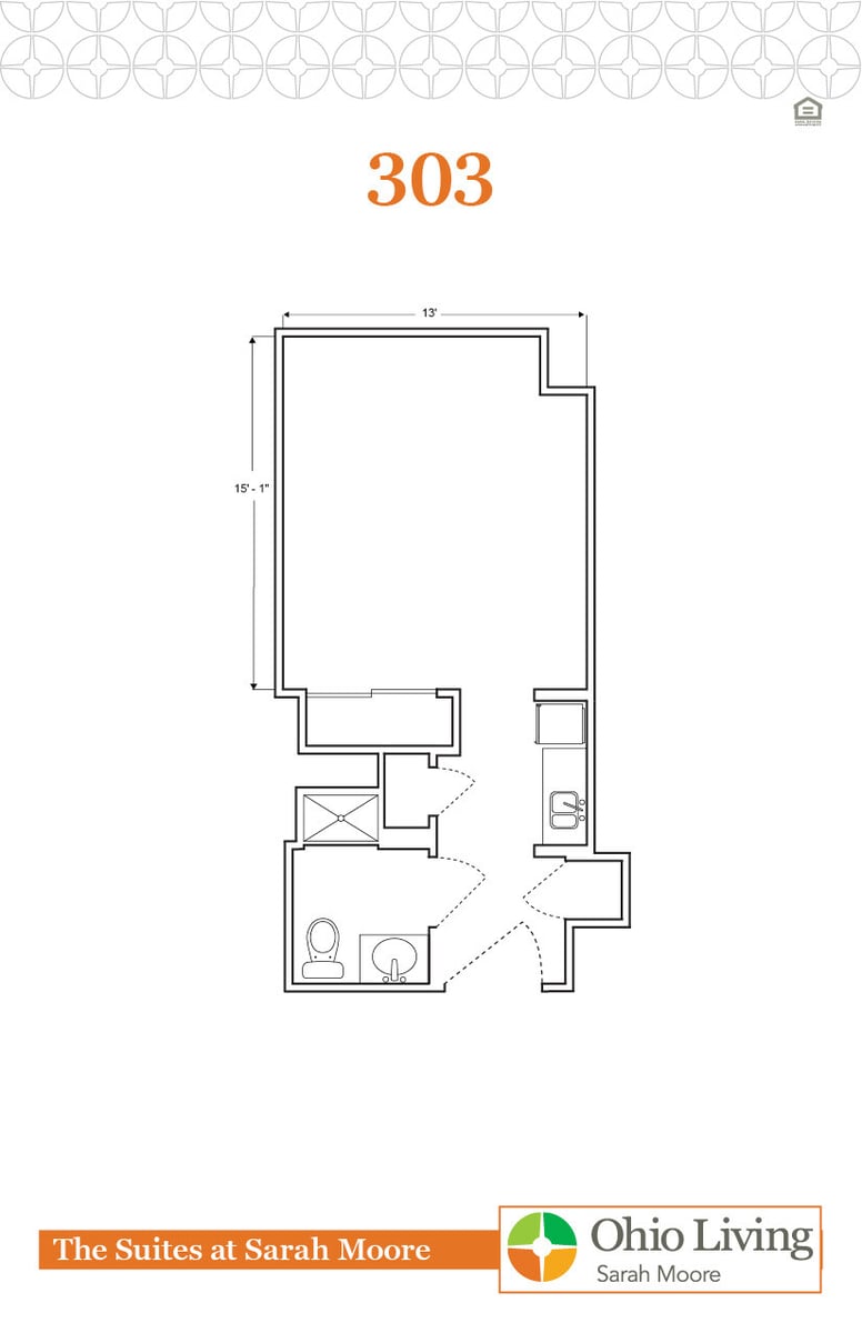 OLSM Suites Floor Plan 303