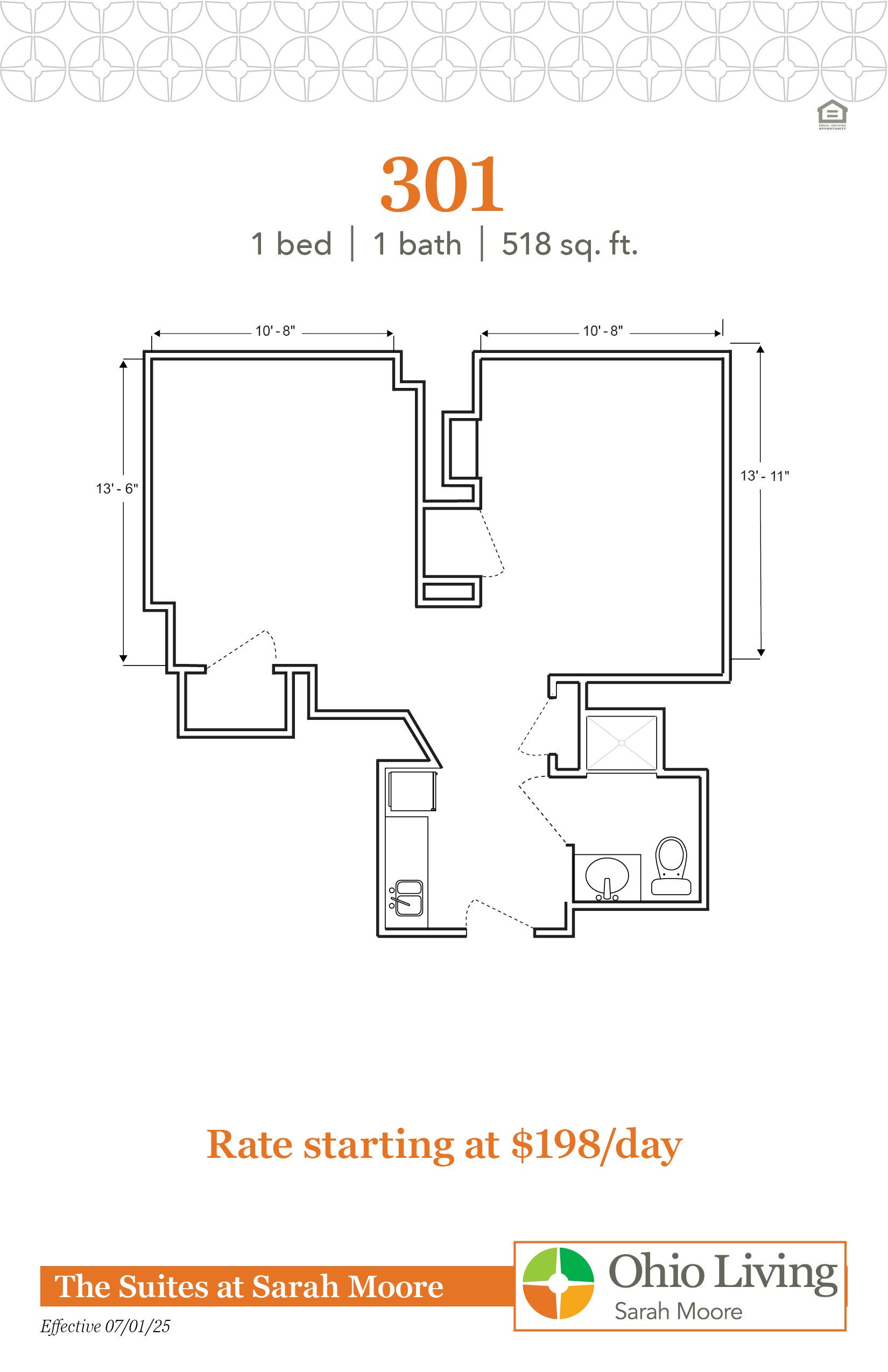 OLSM Suites Floor Plans with Price 301