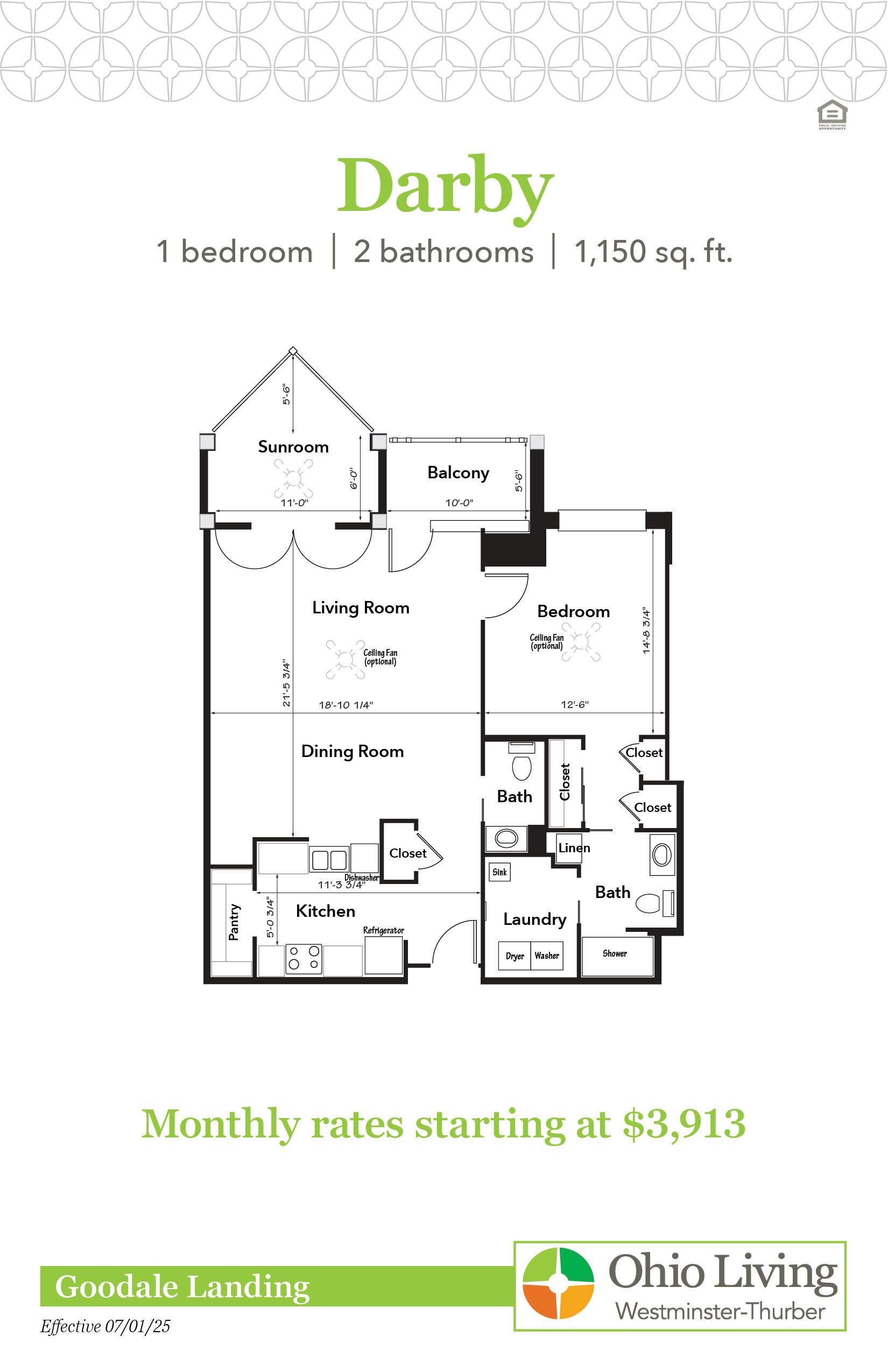 OLWT GL Floor Plans with Price Darby