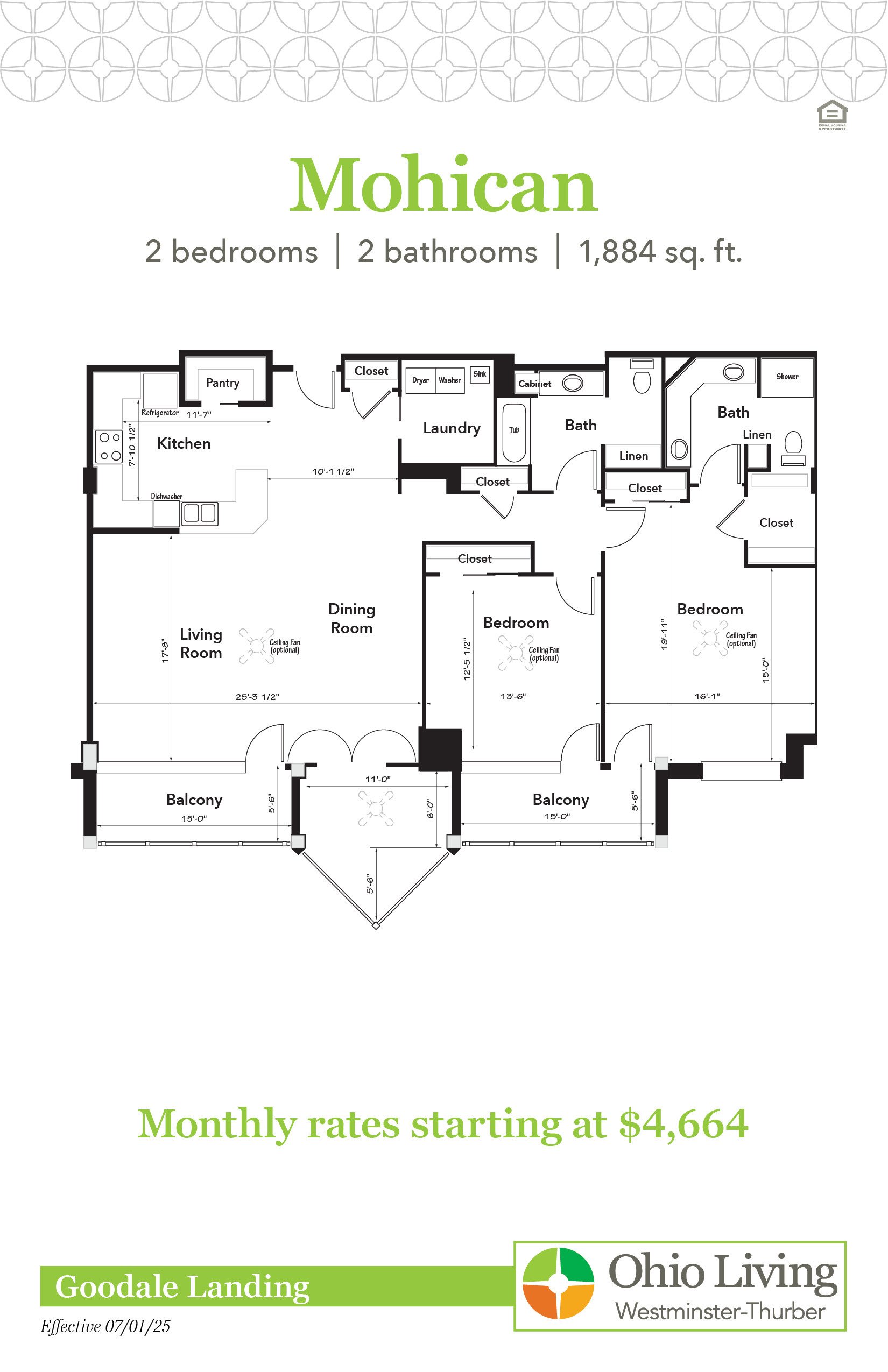 OLWT GL Floor Plans with Price Mohican-1
