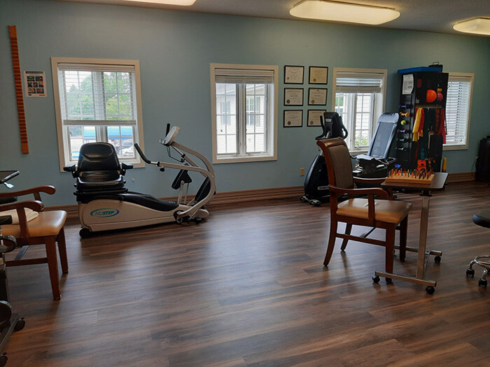 Physical, occupational and speech therapy