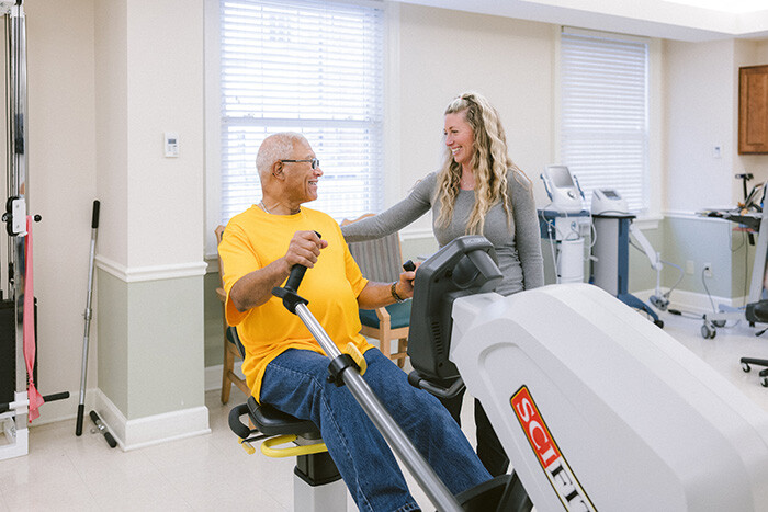 Physical, occupational and speech therapy