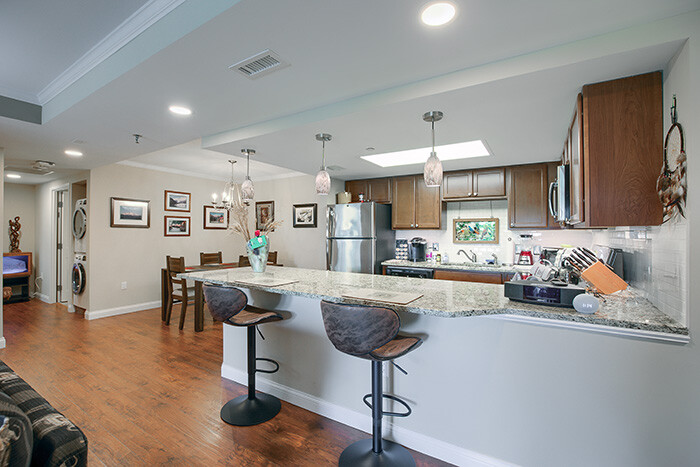Belwood Apartments Kitchen and Dining Area