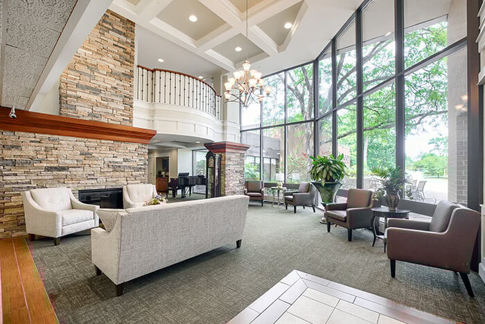 Larchwood Apartments Lobby