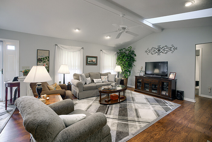 Ranch Home Living Room